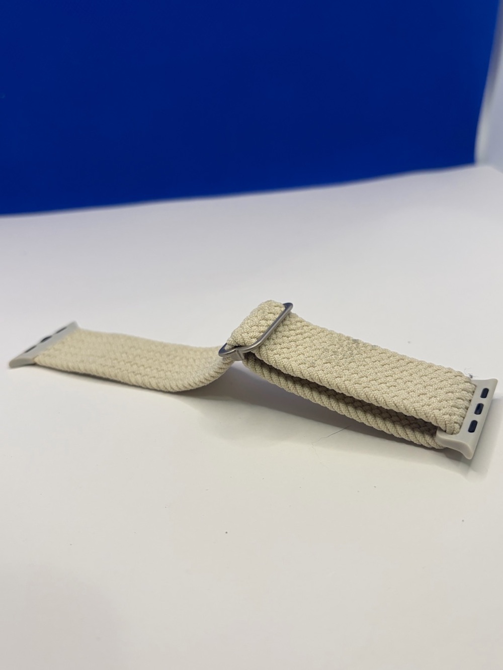 💜5/$15 Woven Nylon Apple Watch Band Beige Compatible with SE Series 2nd Gen 40mm